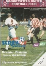Mangotsfield United v Yeovil Town Reserves  08-Jan-2000