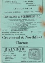 Gravesend & Northfleet v Clacton  12-Dec-1962