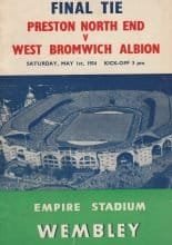 Preston North End v West Bromwich Albion 01-May-1954
