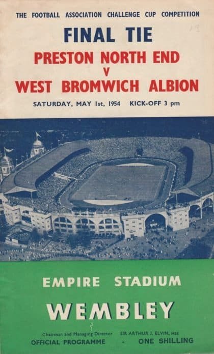 Preston North End v West Bromwich Albion 01-May-1954
