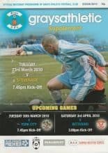 Grays Athletic v Stevenage Borough  23-Mar-2010