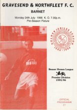 Gravesend & Northfleet v Barnet  24-Jul-1995