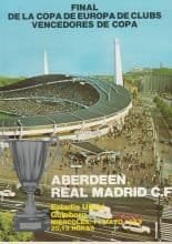 Aberdeen v Real Madrid  11-May-1983