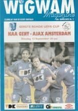 KAA Gent v Ajax 12-Sep-2000