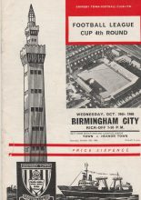 Grimsby Town v Birmingham City 26-Oct-1966