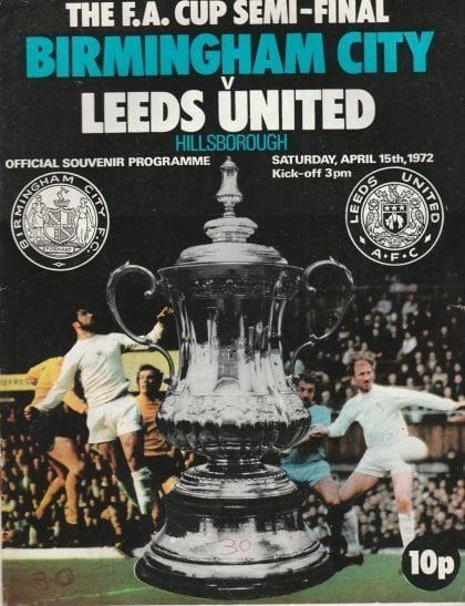 Birmingham City v Leeds United 15-Apr-1972
