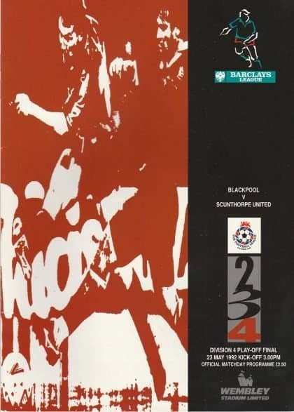Blackpool v Scunthorpe United 23-May-1992