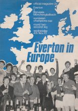 Everton v Borussia Monchengladbach   04-Nov-1970