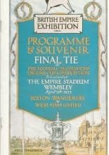 Bolton Wanderers v West Ham United 28-Apr-1923  -  Reprint