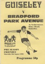 Guiseley v Bradford Park Avenue   31-Jul-1996