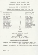 Shrewsbury Town v Bridgnorth Town  26-Nov-1985