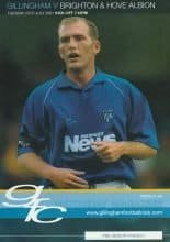 Gillingham v Brighton and Hove Albion 24-Jul-2001