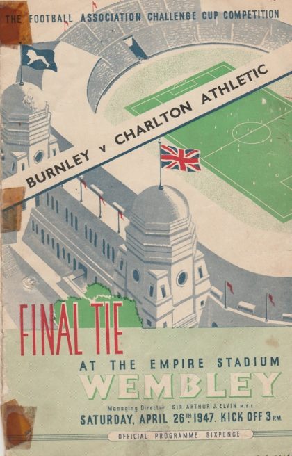Charlton Athletic v Burnley   26-Apr-1947