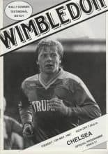 Wimbledon v Chelsea 12-May-1987