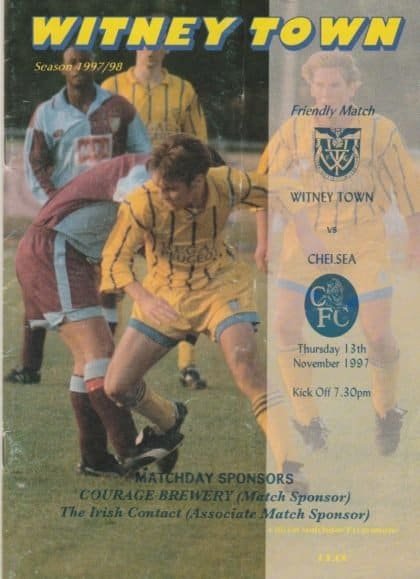 Witney Town v Chelsea 13-Nov-1997
