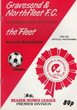 Gravesend & Northfleet v Crystal Palace 13-Apr-1992