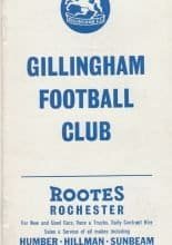Gillingham v Darlington 20-Apr-1963