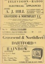Gravesend & Northfleet v Dartford 22-Oct-1960