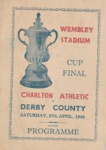 Charlton Athletic v Derby County 27-Apr-1946 -  Victor pirate issue