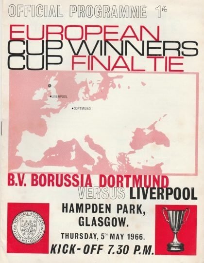 Borussia Dortmund v Liverpool 05-May-1966