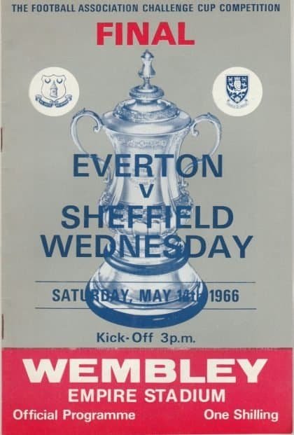 Everton v Sheffield Wednesday 14-May-1966