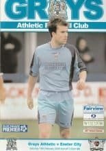 Grays Athletic v Exeter City  16-Feb-2008