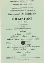 Gravesend & Northfleet v Folkestone  02-Feb-1963