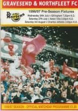 Gravesend & Northfleet v Charlton Athletic 03-Aug-1996