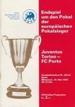 Juventus v FC Porto 16-May-1984