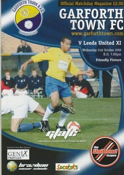 Garforth Town v Leeds United XI   21-Oct-2009
