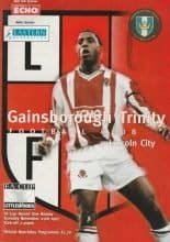 Gainsborough Trinity v Lincoln City 25-Nov-1997