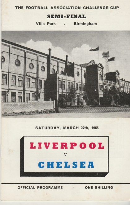 Liverpool v Chelsea 27-Mar-1965