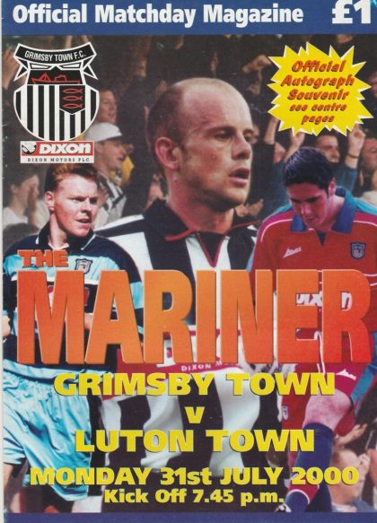 Grimsby Town v Luton Town   31-Jul-2000