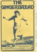 Grantham Town v Nottingham Forest  04-Nov-1981