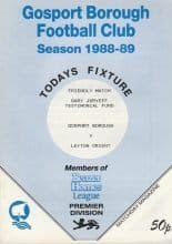 Gosport Borough v Leyton Orient  31-Jan-1989