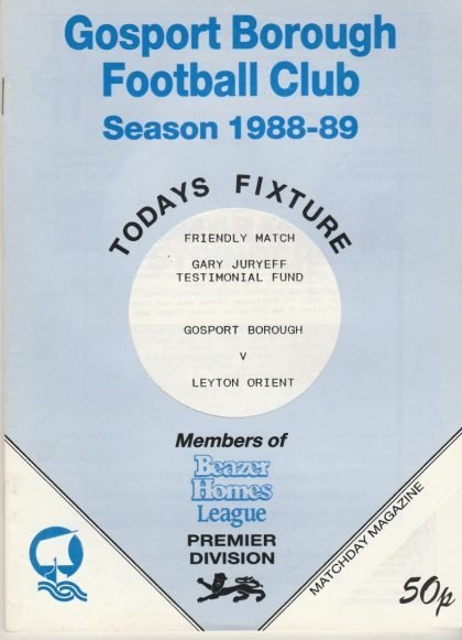 Gosport Borough v Leyton Orient  31-Jan-1989
