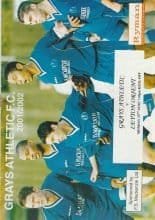 Grays Athletic v Leyton Orient   15-Jul-2002