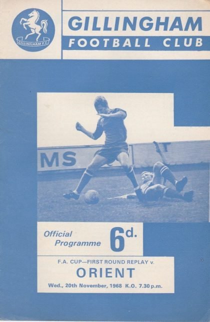 Gillingham v Leyton Orient  20-Nov-1968