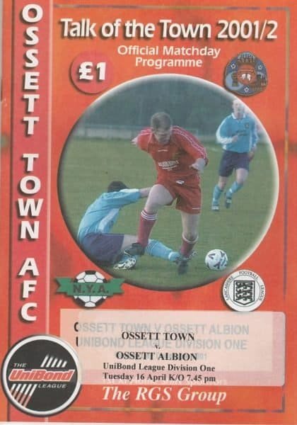 Ossett Albion v Ossett Town  16-Apr-2002
