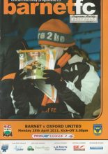 Barnet v Oxford United 25-Apr-2011