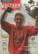 Wrexham v Petrolol Ploiesti 10-Aug-1995