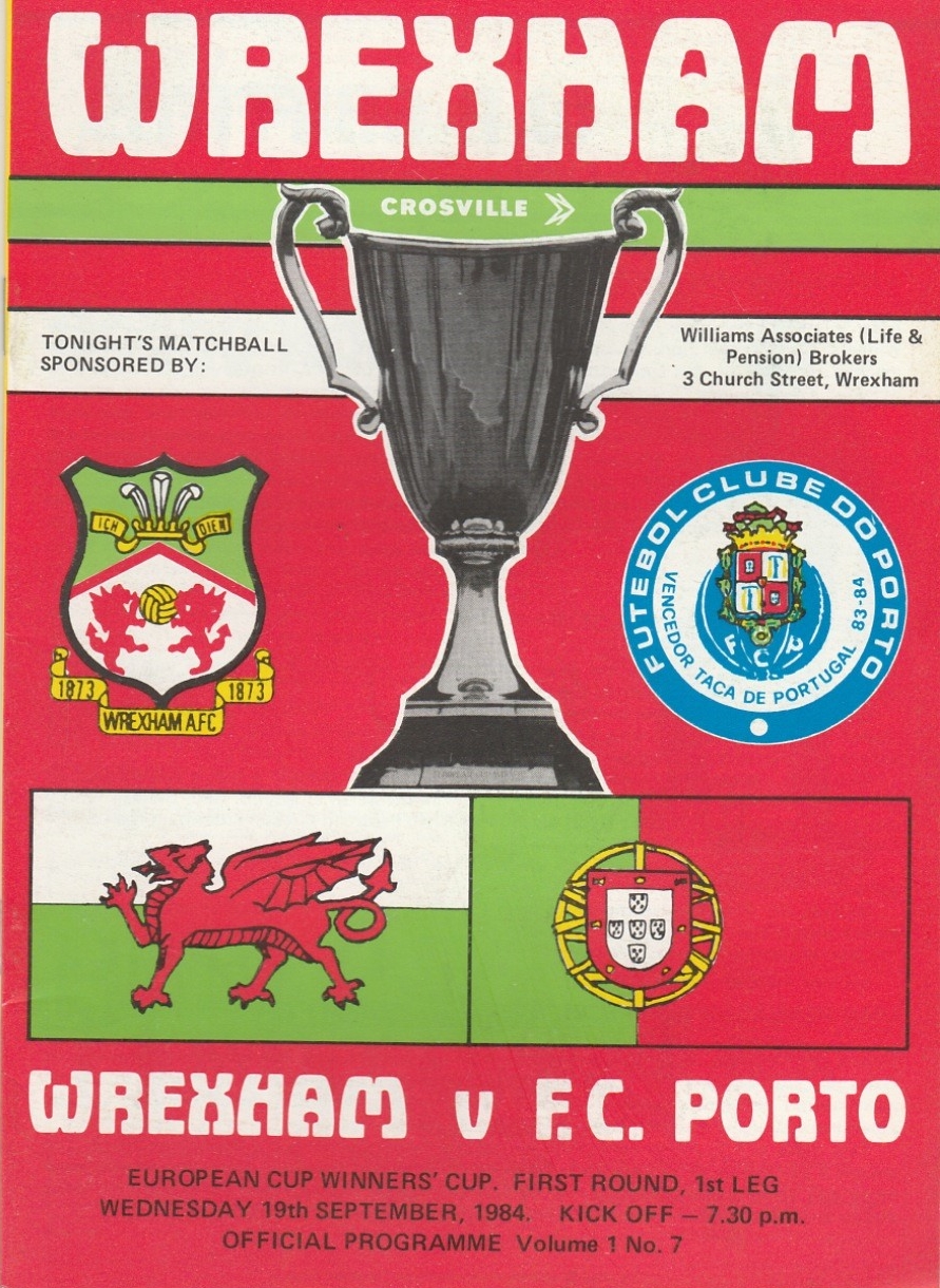 Wrexham v FC Porto 19Sep1984
