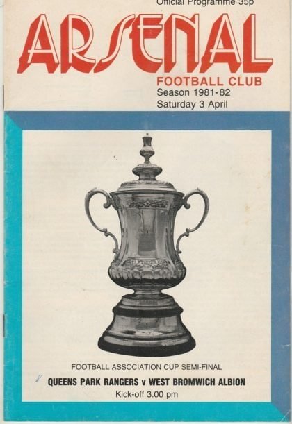 Queens Park Rangers v West Bromwich Albion  03-Apr-1982