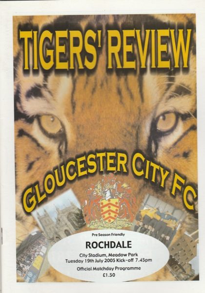 Gloucester City v Rochdale 19-Jul-2005