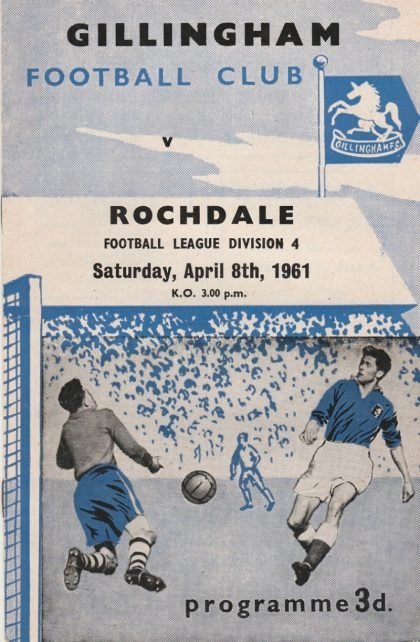 Gillingham v Rochdale 08-Apr-1961