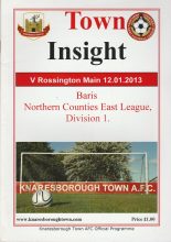 Knaresborough Town v Rossington Main  12-Jan-2013