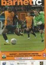 Barnet v Rotherham United 18-Sep-2010
