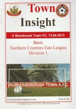 Knaresborough Town v Shirebrook Town  13-Apr-2013
