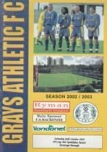 Grays Athletic v Stevenage Borough  26-Oct-2002