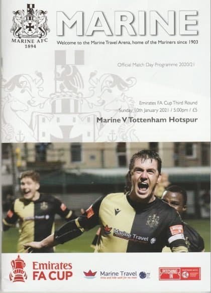 Marine v Tottenham Hotspur 10-Jan-2021